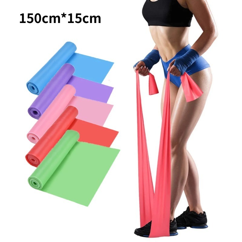 Faixas de Resistência de Látex - Yoga Fitness Resistance Band avaliação e preço