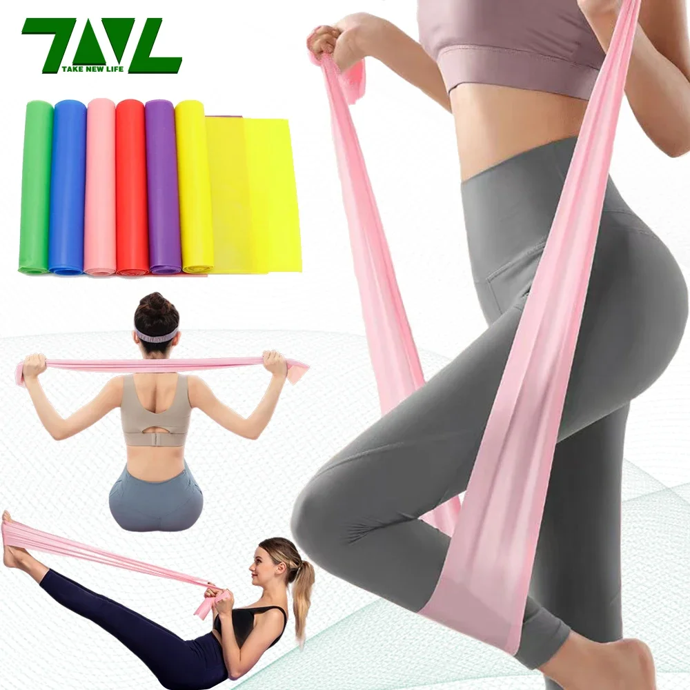 Comprimento 200 cm Yoga Pilate - Yoga Fitness Resistance Band avaliação e preço
