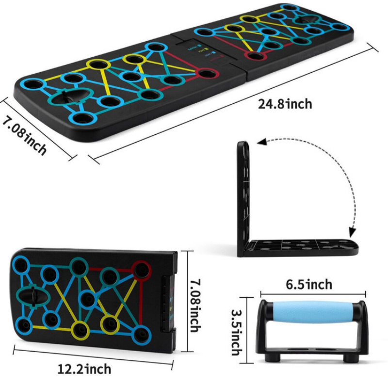 Conjunto de prancha de flexão, - Push Up Board avaliação e preço